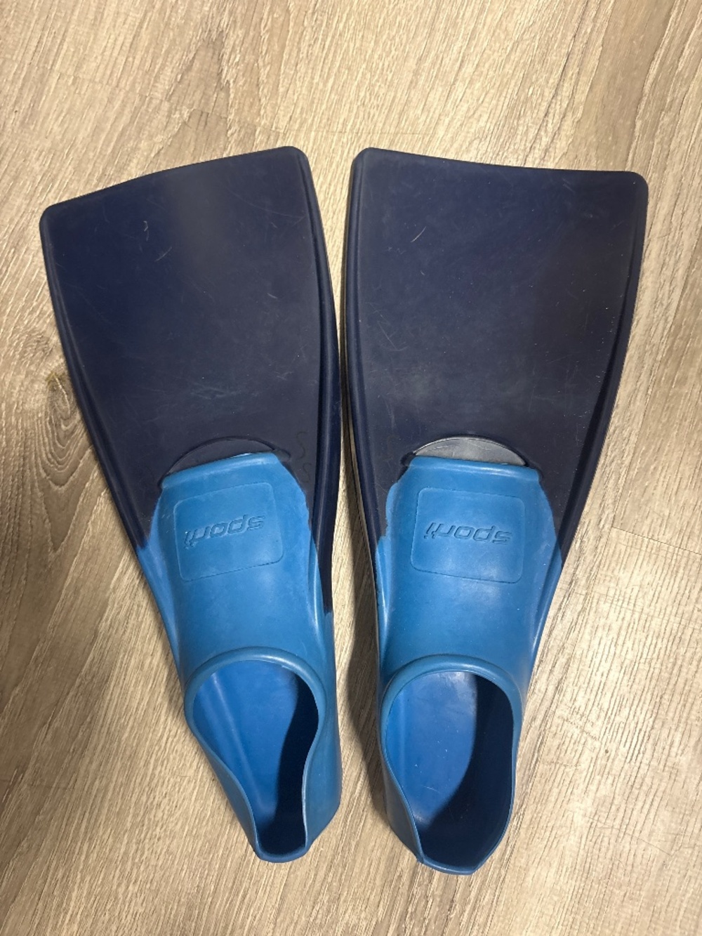 FINIS Swim Training Fins Blue Navy Swimming Flippers kids 13-1